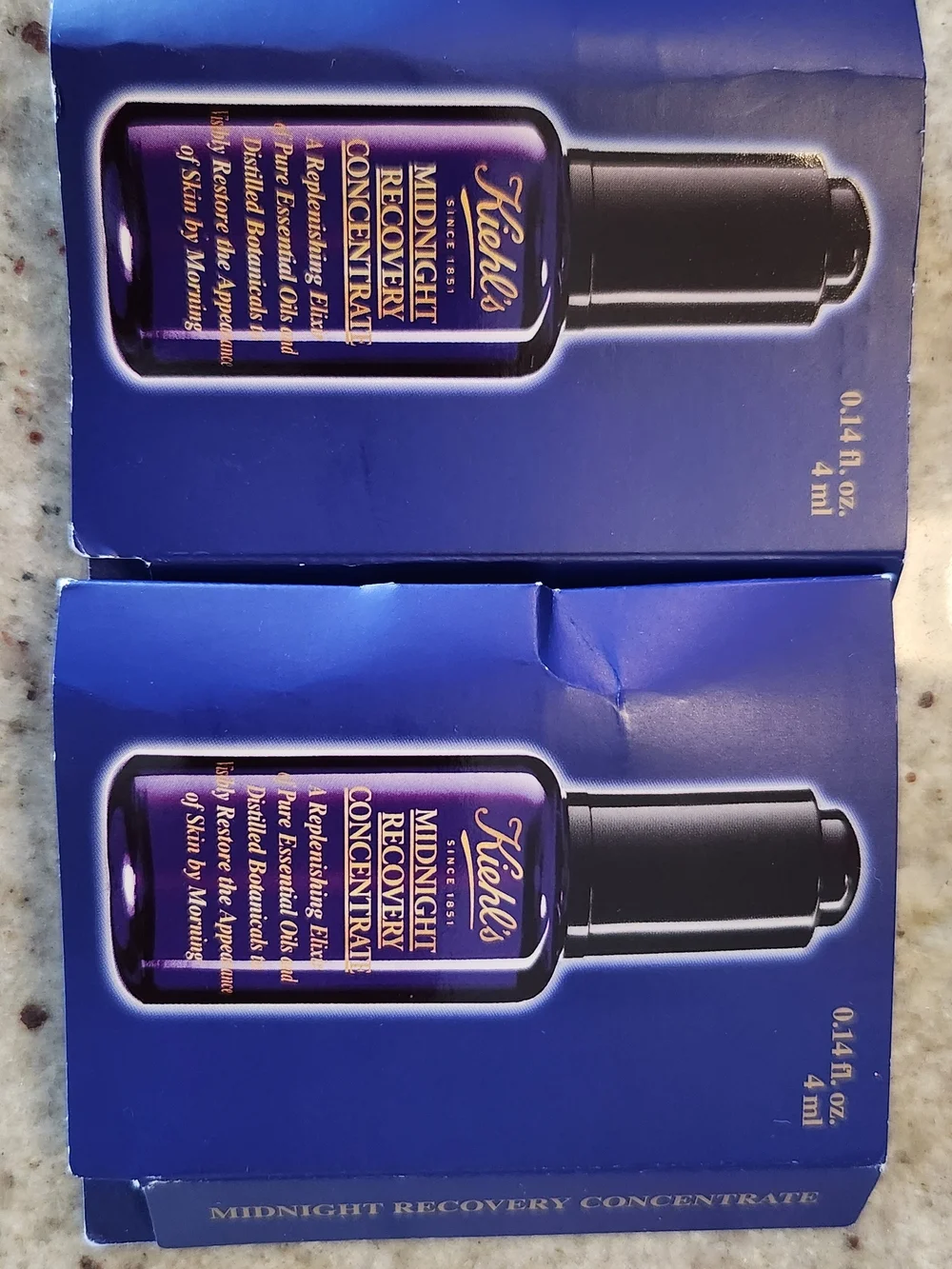 Kiehl's Midnight Recovery Sample Vials Set Of 2